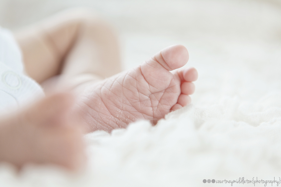 newborn feet